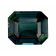 Bluish Green Sapphire 11.3x9.4mm Emerald Cut 6.09ct