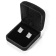 White Cubic Zirconia 14k White Gold Studs With Velvet Gift Box 1.00ctw