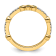 14K Yellow Gold Stackable Expressions Lab Created Emerald and Diamond
Ring 0.16ctw