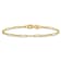 14K Yellow Gold Polished Fancy Link Bracelet