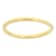 Polished And Twisted Band Ring Set In 14K Gold With Sterling Silver Core