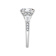 White Cubic Zirconia Platinum Over Sterling Silver Ring 3.34ctw