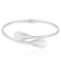 9.5-10mm White Cultured Freshwater Pearl Silver  Bracelet
