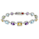 Multi-Gemstone Bracelet In Sterling Silver 20.70ctw