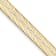 14K Yellow Gold 5.5mm Silky Herringbone Chain Necklace