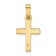 14k Yellow Gold Cross Pendant