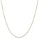 14k Yellow Gold 0.85mm Solid Diamond-Cut Spiga 20 Inch Chain