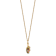 10k Yellow Gold  12k Rose Gold and 12k Green Gold Accent Mystic Topaz
Pendant  18 Inch Chain