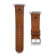 Gametime NHL Vancouver Canucks Tan Leather Apple Watch Band (42/44mm
M/L). Watch not included.