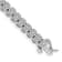 Rhodium Over 14k White Gold Diamond Bracelet