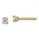 14K Yellow Gold Lab Grown Diamond 1/5ctw VS/SI GH 4 Prong Earrings