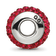Sterling Silver Reflections Red Full Preciosa Crystal Bead