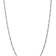 Rhodium Over 14k White Gold 3.5mm Figaro Link 18 Inch Chain