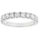 Lab-Grown Diamond Band Ring In 14K White Gold 1.00ctw