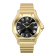 Oceanaut Women's Rayonner Black Dial, Black Bezel, Yellow Stainless
Steel Watch