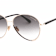 Tom Ford Shiny Rose Frame / Gradient Smoke Lenses Sunglasses