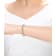 CZ Channel-Set Tennis Bracelet In White Rhodium Over Brass