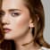 3.0ctw Created White Sapphire Hoop Earrings in Sterling Silver