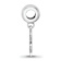 Sterling Silver Rhodium-plated LogoArt Arizona State University Small
Dangle Bead