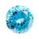 Swiss Blue Topaz 14mm Round 12.55ct