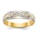 14K Yellow Gold AA Quality Mens Wedding Band