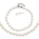 Rhodium Over Sterling Silver 6-7mm Freshwater Pearl Adjustable
Necklace/Bracelet/Earring Set