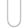 Rhodium Over Sterling Silver 6mm Oval Link 18 inch Chain