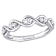 White Sapphire 14K White Gold Ring 0.30ctw
