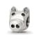 Sterling Silver Pig Bead