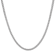Men's 3.5mm Franco Box Chain Necklace In Stainless Steel 24 Inch