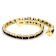 Black Spinel Tennis Bracelet In 18K Gold Over Sterling Silver 7.06ctw