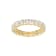 White Cubic Zirconia 18K Yellow Gold Over  Sterling Silver Ring 5.05ctw