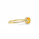 Yellow Citrine and White Topaz 14K Yellow Gold Over Sterling Silver Ring