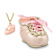IT'S A GIRL Pink Baby Bootie Trinket Box