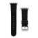 Gametime MLB Seattle Mariners Black Leather Apple Watch Band (38/40mm
S/M). Watch not included.
