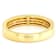 Lab-Grown Diamond Band Ring In 14K Gold Over Sterling Silver 0.33ctw