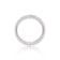 Baguette White Topaz Sterling Silver Eternity Band Ring, 1.00ctw