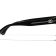 Chanel Black Frame with Gold Chain Detail / Gray Polarized Frame Sunglasses