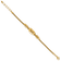 14K Yellow Gold Polished and Textured Fancy Plus 1.5-inch Ext. Bracelet