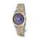 Mens Charles Hubert Two-tone Stainless Steel Blue Dial Watch