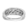 14K Two-tone Yellow and White Gold Lab Grown Diamond Men's Ring