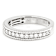 Lab-Grown Diamond Band Ring In Sterling Silver 0.33ctw