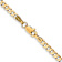 14k Yellow Gold 3mm Solid Open Concave Curb 26 Inch Chain