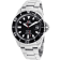 Seapro Men's Scuba 200 Black Dial and Bezel, Stainless Steel Watch