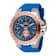 Invicta Aviator 50mm Blue Dial Silicone Band Quartz Watch