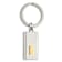 Stainless Steel Polished Yellow Ion Plated Key Ring