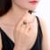 Smoky Quartz with Cubic Zirconia Accents 18K Yellow Gold Over Sterling
Silver Halo Ring, 5.99ctw