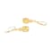 Yellow Cubic Zirconia 18k Yellow Gold Over Sterling Silver November
Birthstone Earrings 6.63ctw