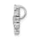 Rhodium Over 14K White Gold Lab Grown Diamond SI1/SI2, G H I, Star
Pendant 0.50ctw