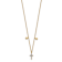10k Yellow Gold and Rhodium Over 10k Yellow Gold Cable Link Diamond
Cross 18 inch Necklace
